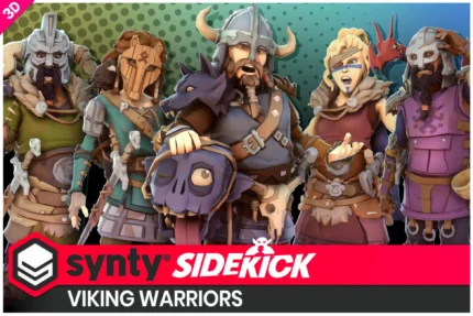 Viking Warriors – Sidekick Modular Characters by Synty
