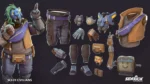 Sci-Fi Civilians – Sidekick Modular Characters by Synty - Image 4