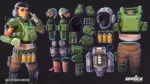 Sci-Fi Soldiers – Sidekick Modular Characters by Synty - Image 3