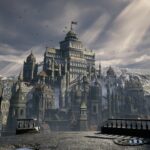 Black Fantasy Castle Environment