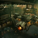 Sci-Fi Spaceship Hangar | Futuristic Industrial Dock Environment Pack