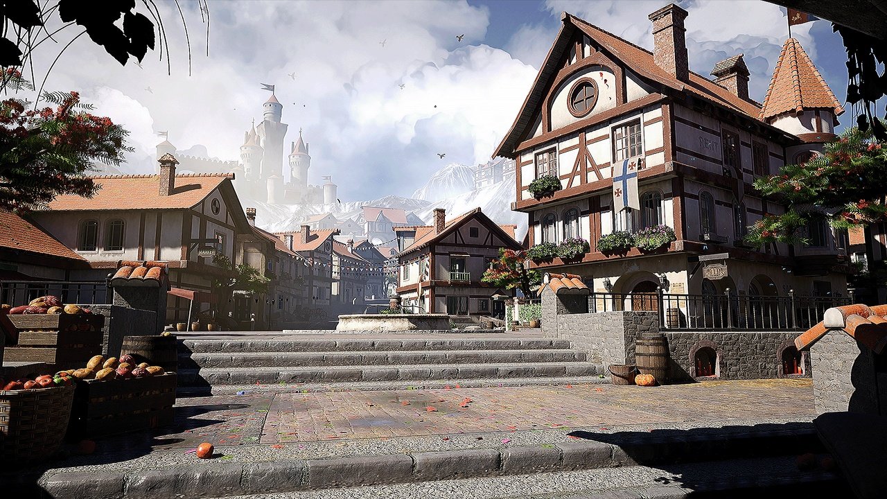 12381eb0-2310-4c3e-a4d0-8e130bd566c2 Modular Medieval Town (Medieval Town, Medieval Village, Fantasy Town) - Image 1