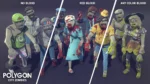 POLYGON - City Zombies Pack - Art by Synty (Unreal + Unity) - Image 3