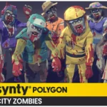 POLYGON - City Zombies Pack - Art by Synty (Unreal + Unity)