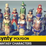 POLYGON - Fantasy Characters Pack - Art by Synty