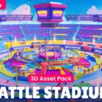 Battle Stadium - Low Poly 3D Models Pack