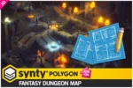 POLYGON - Fantasy Dungeon Map - Art by Synty (Unreal + Unity)