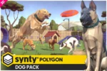 POLYGON - Dog Pack - Art By Synty