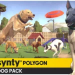 POLYGON - Dog Pack - Art By Synty