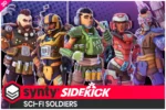 Sci-Fi Soldiers – Sidekick Modular Characters by Synty Unreal Engine