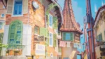 Stylized European Village - Image 3
