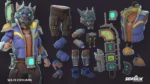 Sci-Fi Civilians – Sidekick Modular Characters by Synty Unreal Engine - Image 4