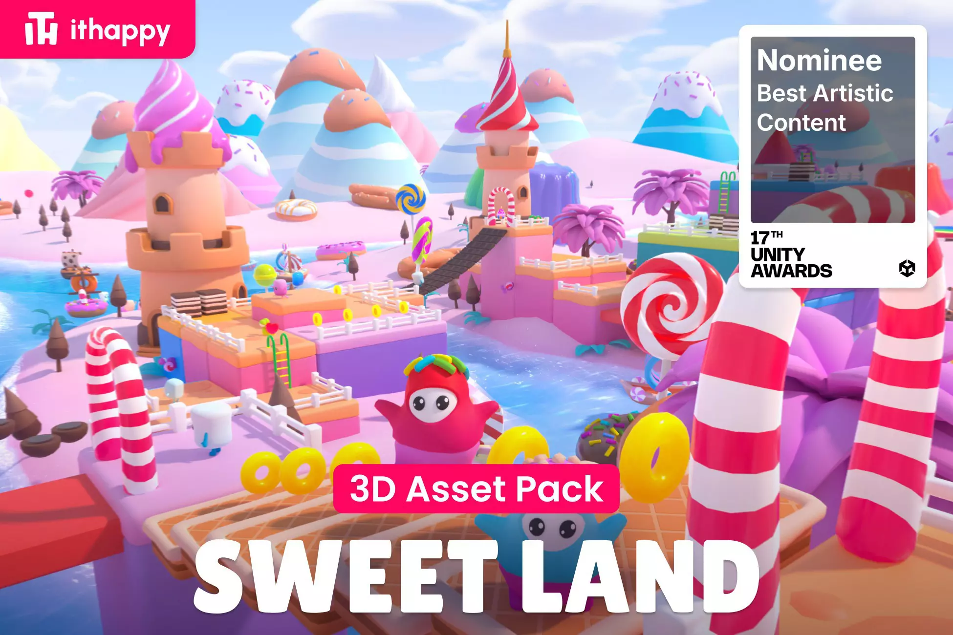 86a81e82-32cb-4203-a911-3d22f101033e Sweet Land - Low Poly 3D Models Pack Unity - Image 1