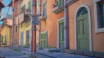 Stylized European Village - Image 6