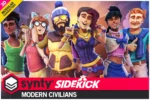 Modern Civilians – Sidekick Modular Characters by Synty Unreal Engine