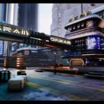 Open World Science fiction City