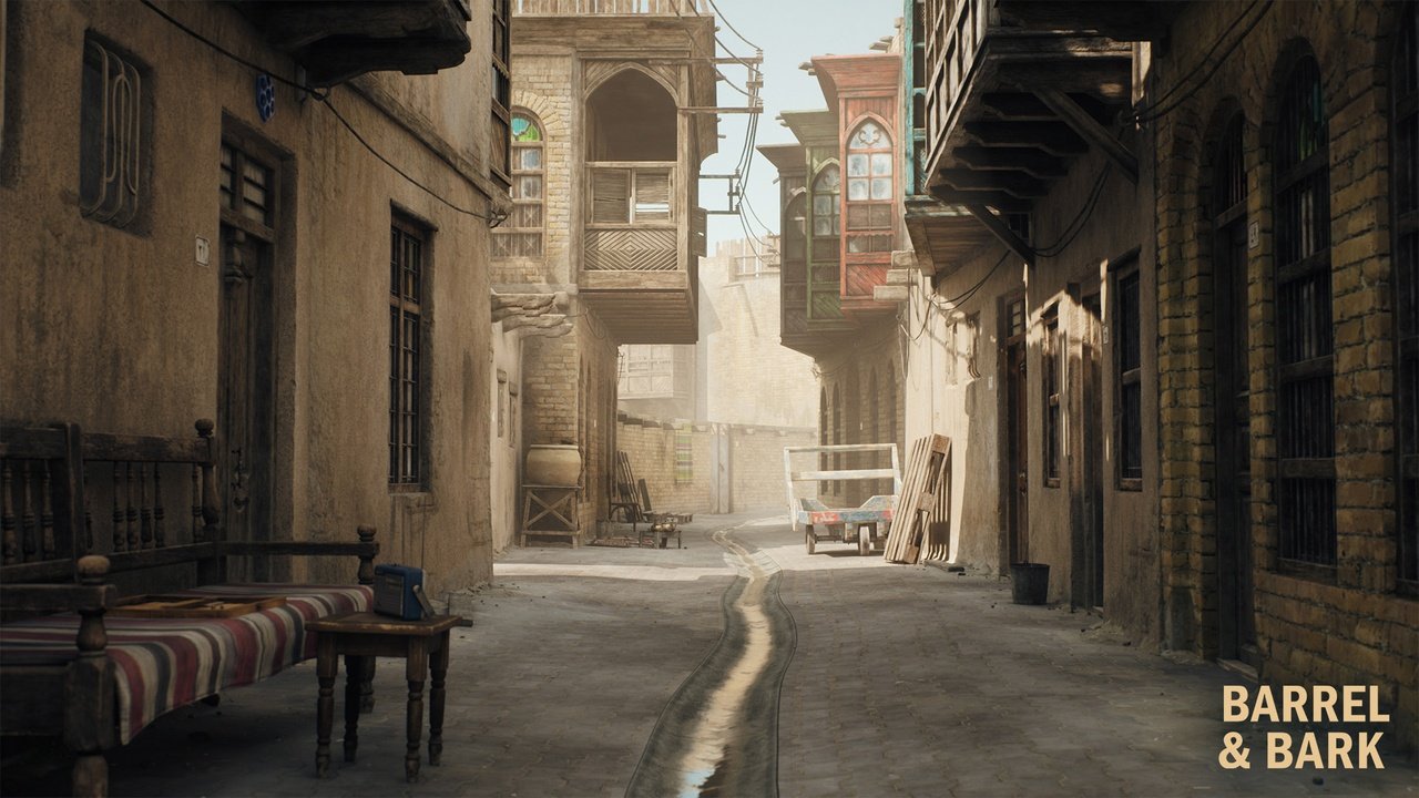 de31623e-bda6-4a4c-9eeb-afb7ef6b33a9 Alleyways of Baghdad | Middle East City Environment - Image 1