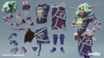 Unreal Engine Fantasy Sorcerers – Sidekick Modular Characters by Synty - Image 2